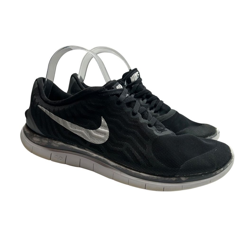 Nike Black and Gray Running Shoes women’s 10